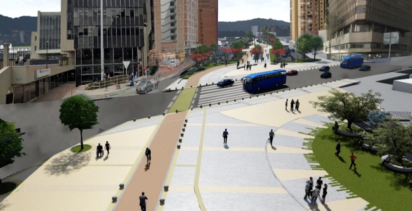 Integración modal de la calle 26 — archivo corporativo